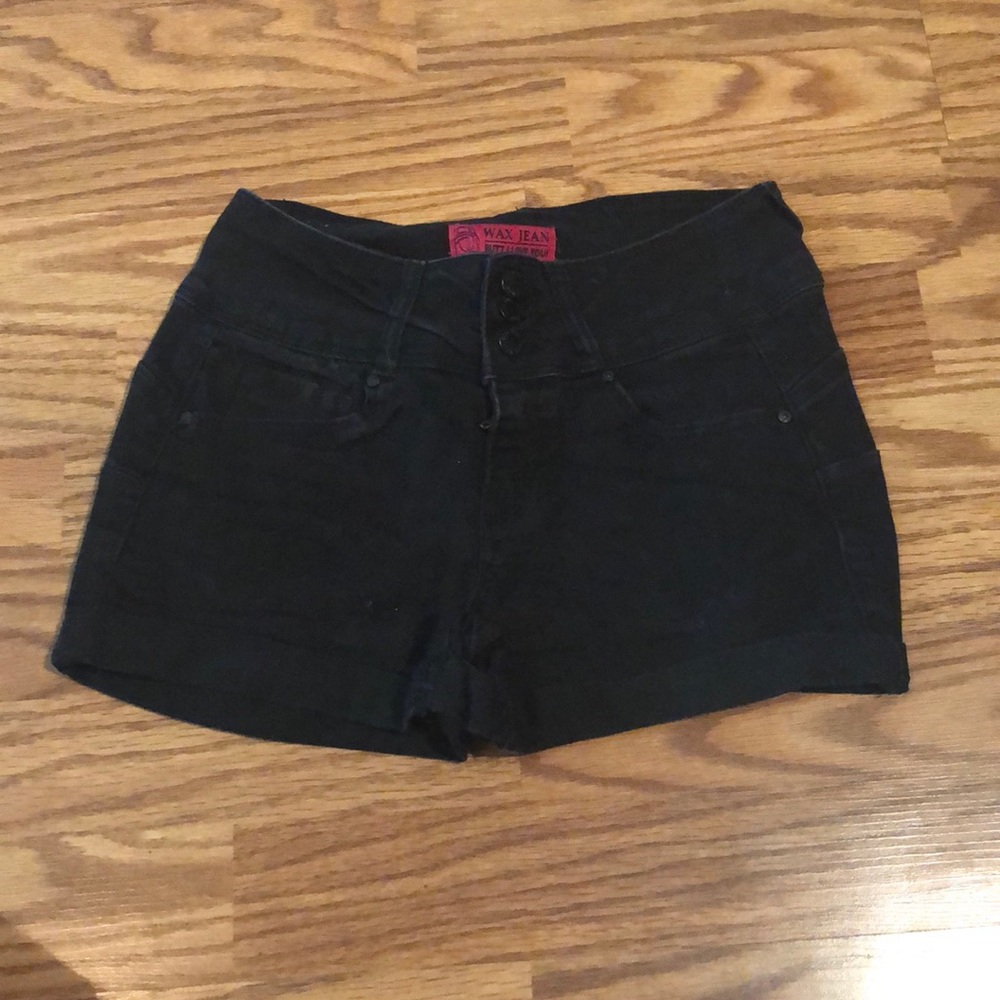 Black pair of shorts